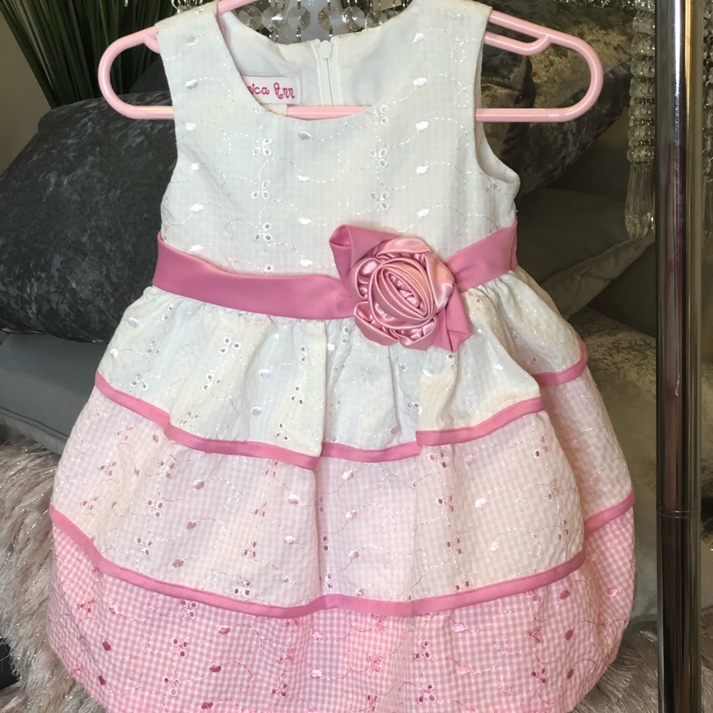 🌸Pink and White Dress🌸